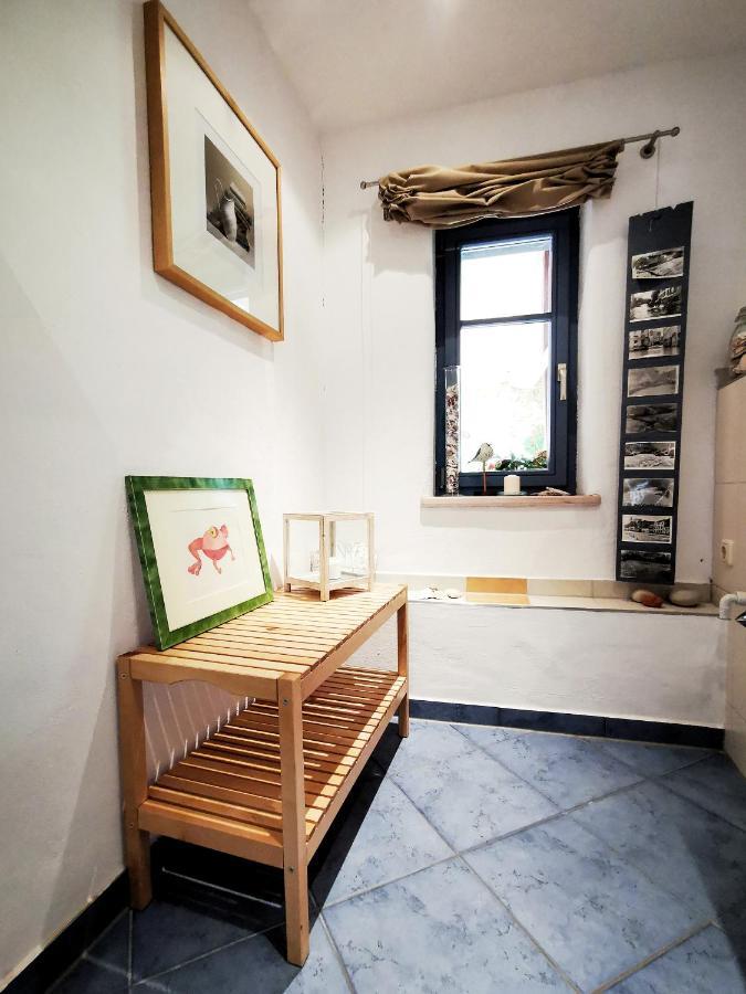 Charmantes Apartment Siebenschlaefer - Ferienwohnung Cafe 7 Weida Exterior foto
